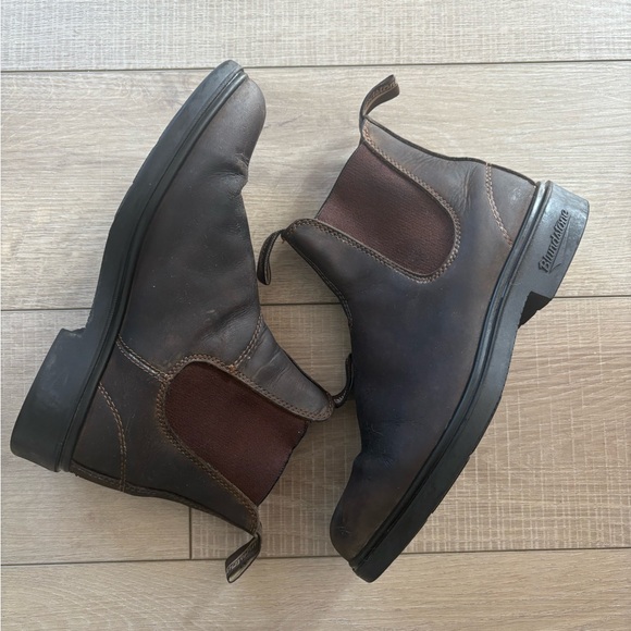 Blundstone Men's Dark Brown Chelsea Boots - Picture 1 of 11